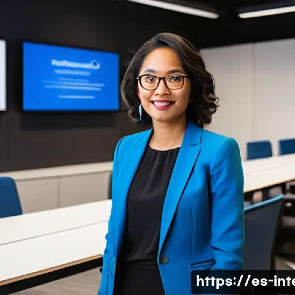 통역사 이직 준비 - **Prompt 1: The Crossroads of a Modern Linguist**
    A diverse, professional-looking person (gender...