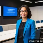 통역사 이직 준비 - **Prompt 1: The Crossroads of a Modern Linguist**
    A diverse, professional-looking person (gender...